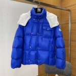 Moncler Down Jacket Red Feather Goose Duck Nylon
