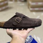 Birken Sneakers Color Eva Genuine Leather Suede Cowhide Rubber Sturdy And Durable