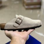 Birken Sneakers Eva Genuine Leather Suede Cowhide Rubber Sturdy And Durable