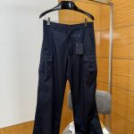 Louis Vuitton Casual Trousers Red Cotton