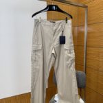 Louis Vuitton Casual Trousers Red Cotton
