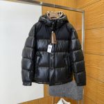 Burberry Down Jacket Red Duck Glossy Fabric