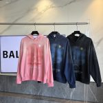 Balenciaga Hoodie Blue Gradient Print
