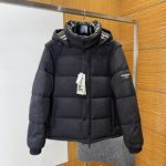Burberry Outerwear Green Duck Down Nylon Winter Patch