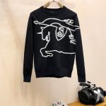 Burberry Sweater Ash Wool Cashmere Spandex Winter