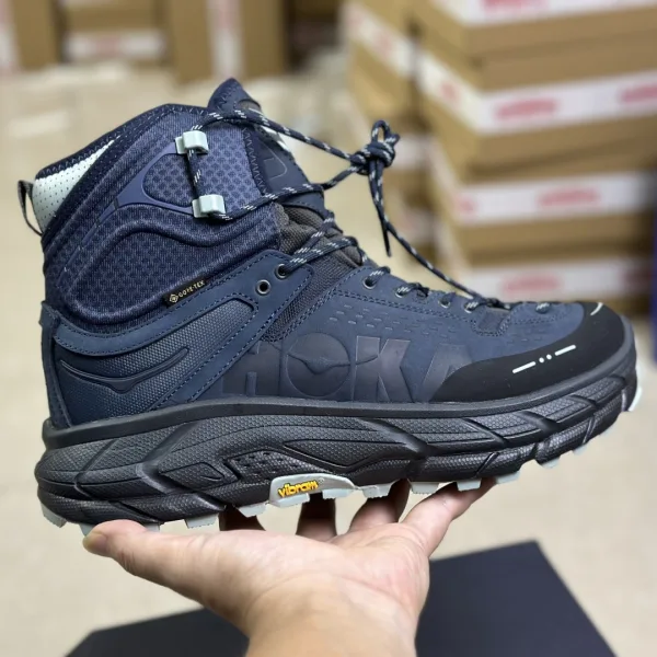 Hoka Oneone Hiking Boots Gore-Tex Eva Fabric And Leather Rubber Outsole High-Quality Materials Autumn Winter