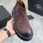 Prada Calfskin Dr. Martens Boots