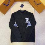 Louis Vuitton Sweater Color Wool Jacquard High-Quality Materials Summer
