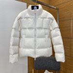 Dior Outerwear Red Goose Down Nylon Fabric Sophistication
