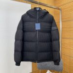 Louis Vuitton Down Jacket Red Nylon Satin Fabric Adjustable Drawstring Sophistication Autumn Winter And