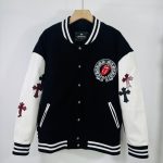 Chrome Hearts Cotton-Padded Jacket Color Cotton Silk Wool Winter Embroidery Heavy