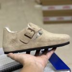 Birkenstock Sneakers Black Eva Wool Suede Cowhide Winter