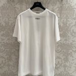 Dior Short-Sleeved T-Shirt Red Eva Cotton Winter