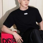 Dior Short-Sleeved T-Shirt Red Eva Cotton Winter