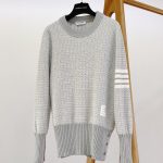 Thom Browne Shirts Red Cotton Soft Focus Sophistication Winter Patch