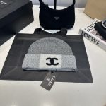 Chanel Wool Hat Red Winter