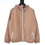 Gucci Coat Red Nylon Fabric