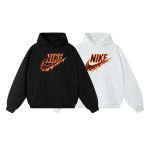 Nike Hoodie Black Cotton