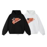 Nike Hoodie Black Cotton