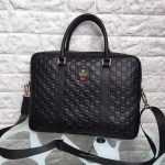 Gucci Handbag Black Cowhide