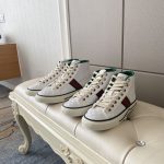 Gucci Canvas Shoes Ash Embroidery