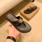 Versace Calfskin Slippers For Spring