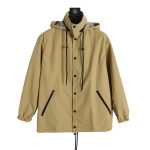 Balenciaga Jacket Red Zippered Pocket