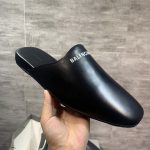 Balenciaga Slippers Ash Genuine Leather Cowhide
