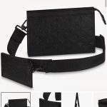 Louis Vuitton Handbag Embossed Leather