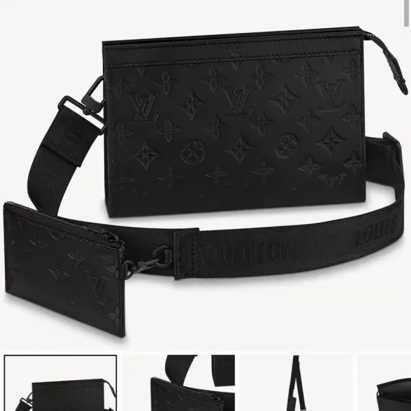 Louis Vuitton Handbag Embossed Leather