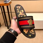 Versace Calfskin Slippers For Spring