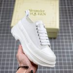 Alexander Mcqueen Canvas Shoes Red
