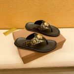 Versace Cowhide Slippers For Summer