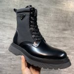 Prada Dr. Martens Boots Cowhide Lace