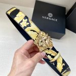 Versace Printed Belt Black