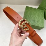 Gucci Leather Belt Brown
