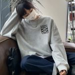 Loewe Hoodies Color Cotton Xinjiang Ribbed Fabric Spring Autumn