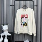 Gucci Hoodie Ash Cotton Pure Exquisite Tailoring