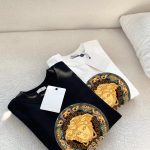 Versace Cotton Long-Sleeved Sweatshirt For Fall
