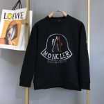 Moncler Hoodie Ash Cotton Pure Exquisite Tailoring