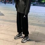 Jordan Casual Pants Red Cotton Suitable For All Body Types Spring Autumn
