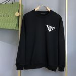 Prada Hoodie Ash Cotton Pure Exquisite Tailoring