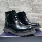 Prada Dr. Martens Boots Cowhide Lace