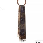 Loewe Scarf Red Cashmere Soft Touch