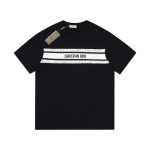 Dior Short-Sleeved T-Shirt Black Jacquard