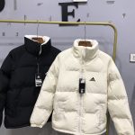 Adidas Cotton-Padded Coat Cotton Silk Wool Winter