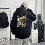 Balenciaga Hoodie Red Cotton Fleece Winter