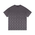 Louis Vuitton Short Sleeves Ash Cotton