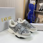 Dior Sneakers Ash Cowhide