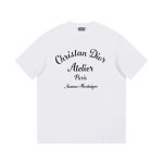 Dior Short Sleeves Black Spring Summer